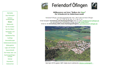 Desktop Screenshot of feriendorf.com